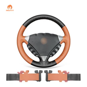 MEWANT Custom PU Kohlefaser Kunstleder Lenkradbezug für Porsche Cayenne 2004 - Bild 1 von 11