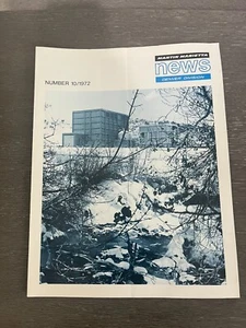 1972 Martin Marietta News Denver Employee Newsletter NASA Lunar Drill - Picture 1 of 3