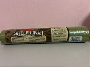 Nuevo Sellado Vintage 1978 Rubbermaid Aguacate Verde Estante Forro Adhesivo Trasero 10’ - Imagen 1 de 3