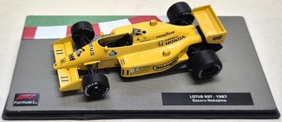 Lotus 99T #11 Satoru Nakajima 1987, 1:43 Scale Diecast Model Formula 1 Car - Image 1 of 2