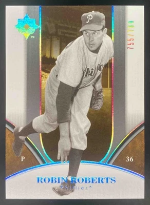 Robin Roberts 2006 Upper Deck Ultimate Collection /799 #214 Phillies - Image 1 of 4