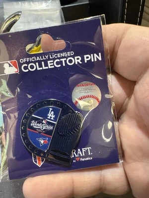 Los Angeles Dodgers 2025 World Series Dueling Pin Blue Jays Pin. SHIP 11/3/25 - Image 1 of 2