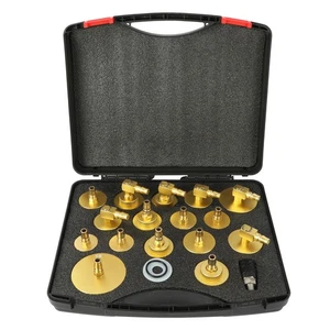 Brake Fluid Bleeder Adapter Kit 17PCS Master Cylinder Bleeder Tool Kit - Picture 1 of 10