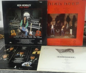 URIAH HEEP:JOB LOT 2:CLASSIC ROCK LP RECORDS - Picture 1 of 2