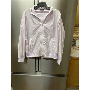 The Zod Club Damen Windbreaker Jacke Langarm Violett Größe M - Bild 1 von 6
