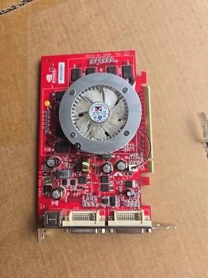 NVIDIA 180-10501-0000-A01 Dual DVI SVID Video graphics Card 6008073R 256MB - Image 1 of 3