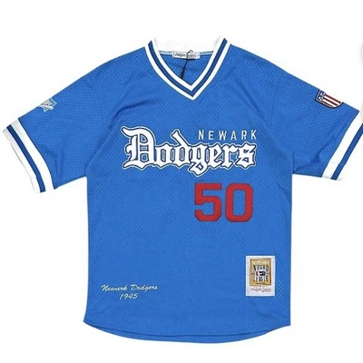 Camiseta Headgear Classics #50 Newark Dodgers Negra Liga de Béisbol Nueva con Etiquetas (Mediana) Foto 1 de 4