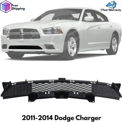 Front Bumper Lower Grille For 2011-2014 Dodge Charger Foto 1 de 4