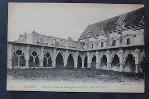 Carte postale ancienne SOISSONS - Ancienne Abbaye de St-Jean-des-Vignes - Foto 1 di 1