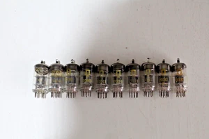 ECC83 Konvolut 10 Stück RFT/RWN getestet 100 % Doppeltriodenröhren NEU + GEBRAUCHT - Bild 1 von 3