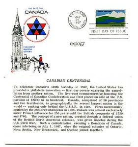 1324 Canada Confederation, Cover Craft Cachets, CCC, FDC - Bild 1 von 1