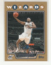 2008-09 Topps Gold 78/2008 SP #162 Brendan Haywood Washington Wizards