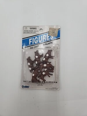 BOLEY Nº Brown Cattles Animals 2018 fundido a presión con plástico escala HO 6 piezas Foto 1 de 2