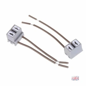 2 PIEZAS Arnés de cableado H7 Coche 2 Pines Vía Conector de cable eléctrico Enchufe para HID - Imagen 1 de 5