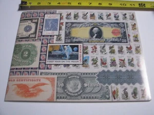 1987 BEP Souvenir Card Portfolio Book Set with 8 Souvenir Cards - Picture 1 of 10