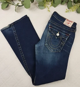 Vintage Y2K True Religion Flare Bootcut Denim Jeans Damen Größe 30 Low-Rise - Bild 1 von 9