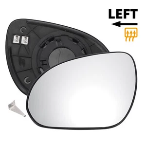 Car Left Side White Glass Mirror Glass W/ Back Heated for Hyundai i30 2007-2012 - Picture 1 of 6