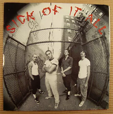 Sick Of It All 7" EP - 4th Pressing Black Vinyl (2000 Pressed) Revelation: 3 - Image 1 of 2