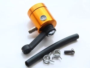 Gold Front Brake Tank Oil Fluid Reservoir Cup Master Cylinder CB GSF GSXR FZ ZR - Picture 1 of 2