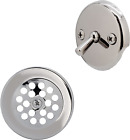 R9226 31/8 Trip Lever Tub Trim Set With 2hole Overflow Faceplate Polished Chro