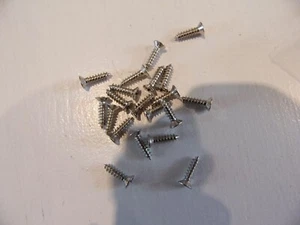20 vis 10mm pour petites charnières / modélisme / miniature / maison de poupées - Photo 1/3