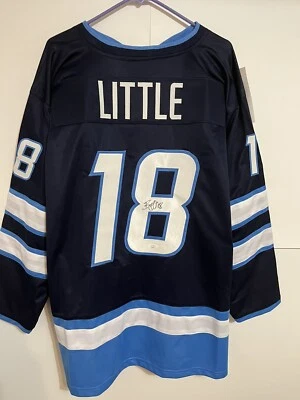 Camiseta Bryan Little Autografiada #18 Certificado JSA Talla XL Foto 1 de 4