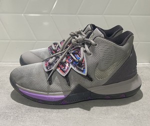 grey kyrie 5