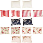 Tiny Pillow 14Pcs 1:12 Miniature Dollhouse Sofa Cushions Furniture Accessories