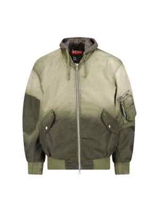 Diesel J-Common Hooded Bomber Jacket Size XS IT44 - Picture 1 of 4