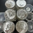 New ListingBu Unc | 90% Silver 1964 Kennedy Half Dollar 20-Coin Roll Bu Ms | Blast White