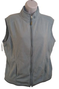 Danskin Now, Fleece Vest, Light Blue,  Size Xl - Picture 1 of 3