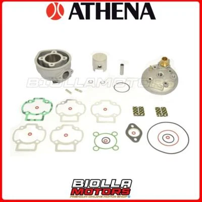 082500 CILINDRO ATHENA RACING 70CC D.47,6 PIAGGIO ZIP SP 50 2T LC 2001-> SP.12 A - Immagine 1 di 4