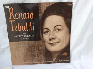 RENATA TEBALDI Sings Andrea Chenier LP Concert Hall CM 2259 - Picture 1 of 12