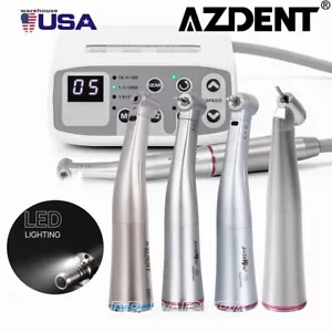 AZDENT Dental Electric LED Brushless Micro Motor/1:5 1:4.2 Increasing Handpiece - Picture 1 of 42