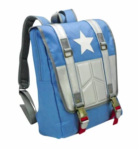 Zaino Captain America Gioventù Scuola Zaino Adolescente Fumetto Daypack Borsa Libro - Foto 1 di 9