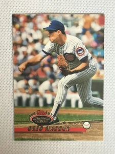 1993 Topps Stadium Club Greg Maddux #2 Baseball Card Chicago Cubs HOF - Picture 1 of 2