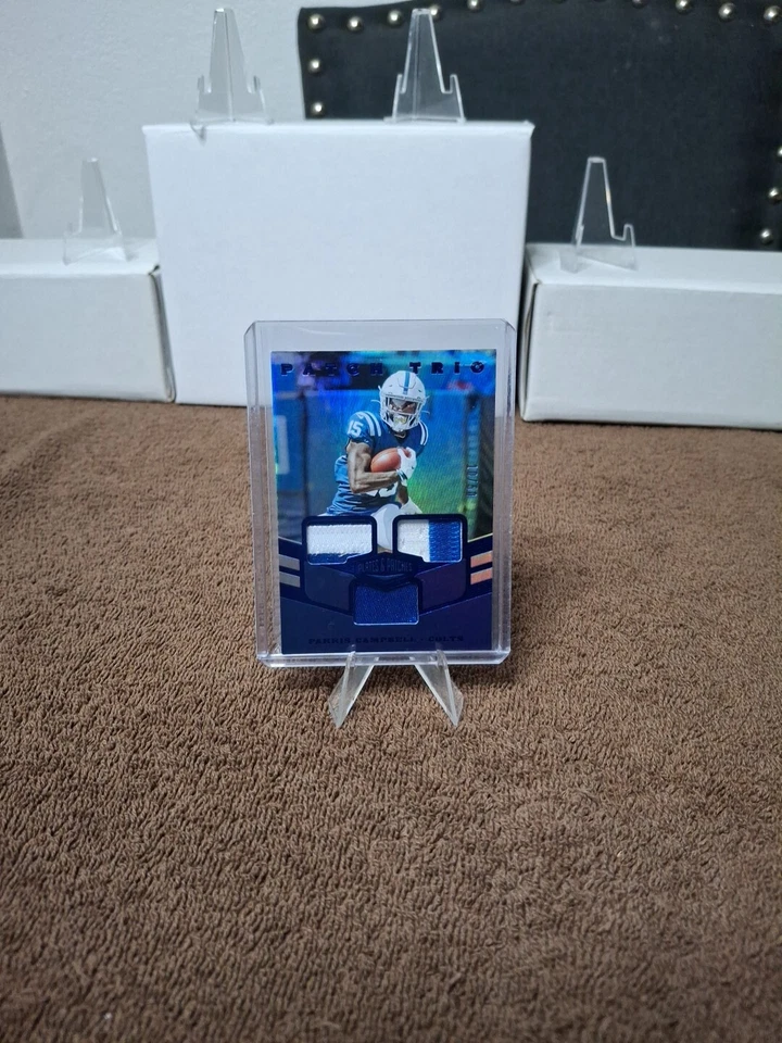 ROOKIE PARIS CAMPBELL 2019 Plates & Patches - Patch Trio Blue #PT-PCA /50 (MEM) - Image 1 of 2