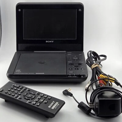 Sony DVP-FX750 7-Inch Portable DVD Player, Black (2010 Model) - Image 1 of 4