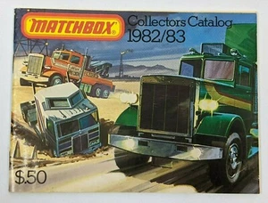 1982/83 Lesney Matchbox Catalog Toy Cars 18 Wheelers Booklet - Picture 1 of 8