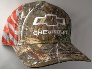 Gorra de sombrero con licencia Chevrolet Chevy Bowtie Camo USA Mesh OC - Imagen 1 de 2