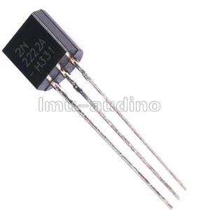 100 piezas transistor NPN TO-92 2N2222A 2N222222 NUEVO - Imagen 1 de 3