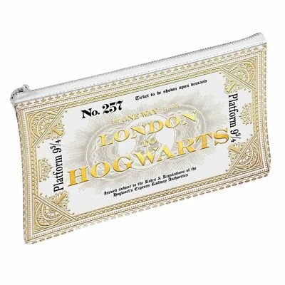 Harry Potter - Estuche para lápices Hogwarts Express Ticket - Con licencia **ENTREGA GRATUITA** Foto 1 de 2