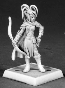 SHALELU ELF RANGER - PATHFINDER REAPER miniature figurine rpg jdr metal 60042 - Imagen 1 de 1