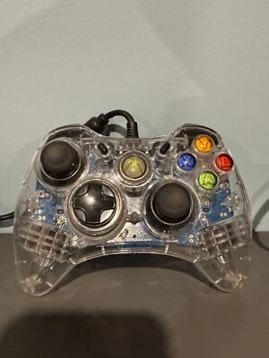 Xbox 360 Afterglow Wired Clear Green Controller No Breakaway Cable - Image 1 of 2