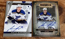 2022-23 SP Authentic Nikita Alexandrov Future Watch Auto #/999 Stature RC