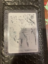 2019 Donruss Optic Football Josh Allen Black Printing Plate 1/1