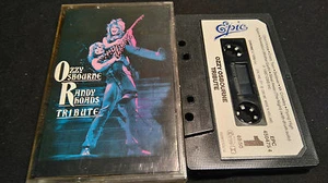 Ozzy Osbourne/Randy Rhoads Tribute 1987 Dolby Chrome Mc Tape - Picture 1 of 2