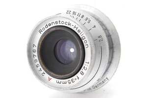 [C Normal] Rodenstock Heligon A 35mm f/2.8 Lens for Leica L39 From JAPAN 9360 - Picture 1 of 12