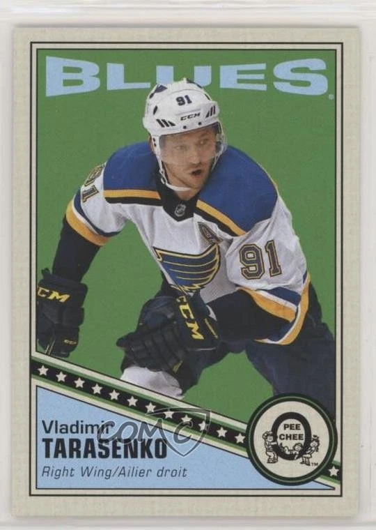 2019-20 O-Pee-Chee Retro Blank Back Vladimir Tarasenko #37 - Image 1 of 2