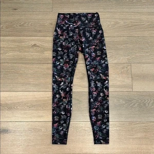 LULULEMON Activate Floral Multi Wunder Under High-Rise Tight 28" Luxtreme Taglia 4 - Foto 1 di 11